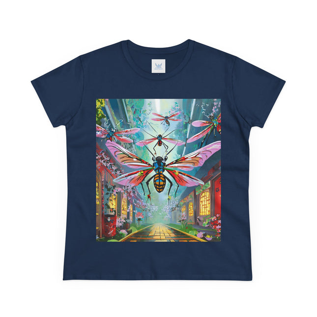 Neon Swarm Cotton Tee