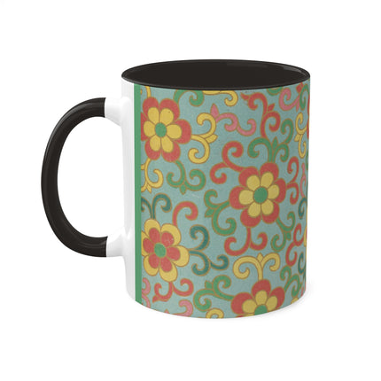 Examples of Chinese Ornament, Pl.09 by Owen Jones Colorful Mugs, 11oz