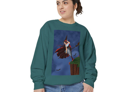 The Enchanted Witch Unisex Garment-Dyed Sweatshirt
