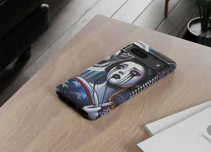 Geisha’s Black Ink Tears Phone Cases