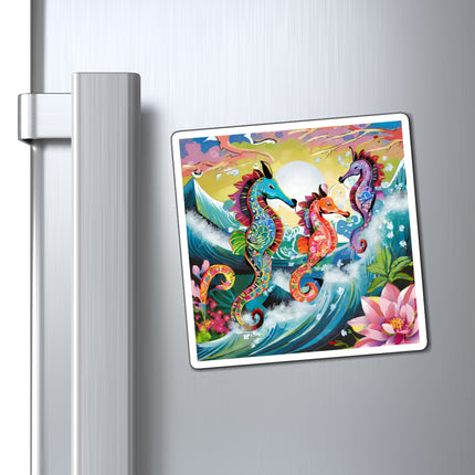 Seahorse Symphony Magnet (3 Sizes)