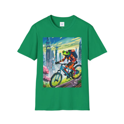 Cyberpunk Frog Softstyle T-Shirt
