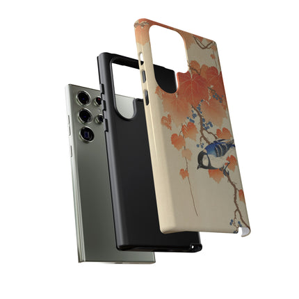 Japanese Bird and Branch by Ohara Koson Phone Cases