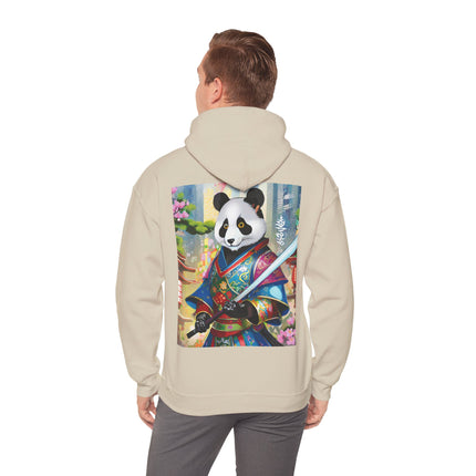 Cyberpunk Samurai Panda – Heavy Blend™ Hooded Sweatshirt