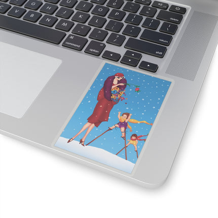 Snowfall & Couture Kiss-Cut Stickers (4 Sizes)