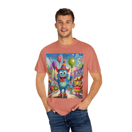 Monster Parade Madness Unisex Garment-Dyed T-shirt