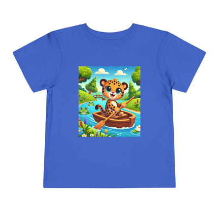 Little Explorer on the River Toddler Short Sleeve Tee