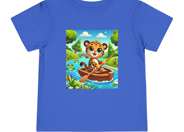 Little Explorer on the River Toddler Short Sleeve Tee