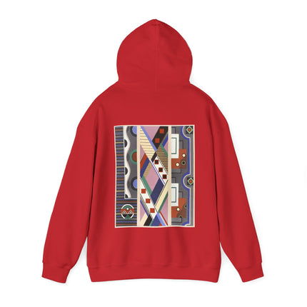 Collection decors et couleurs Pl.19 by Georges Valmier Heavy Blend™ Hooded Sweatshirt