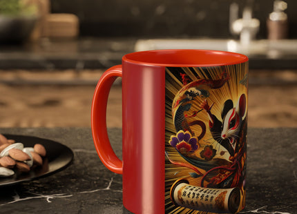 Theatrical Mouse on a Mission Colorful Mugs (11oz, 15oz)