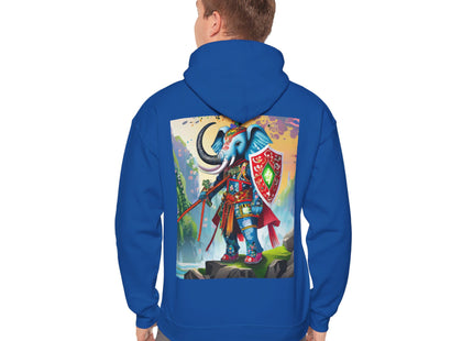 Cyberpunk Elephant – Heavy Blend™ Hooded Sweatshirt