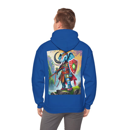 Cyberpunk Elephant – Heavy Blend™ Hooded Sweatshirt