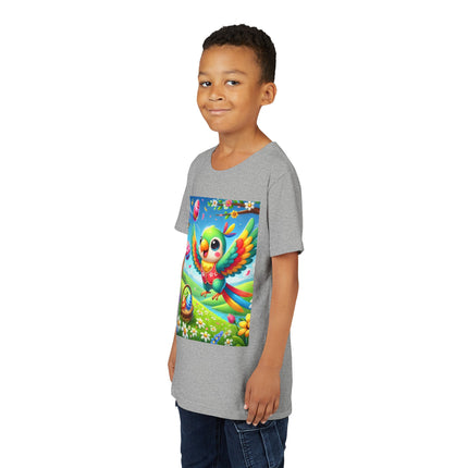 Easter Parrot Youth Short Sleeve Tee