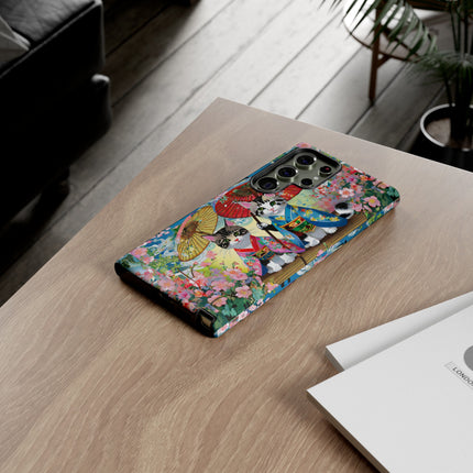 Kimono Kitties Phone Cases