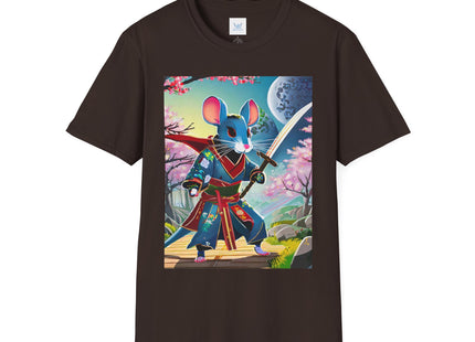 Cyber Samurai Rat Softstyle T-Shirt