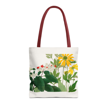 Clerodendrum & Rudbeckia by Tanigami Kônan Tote Bag (AOP)