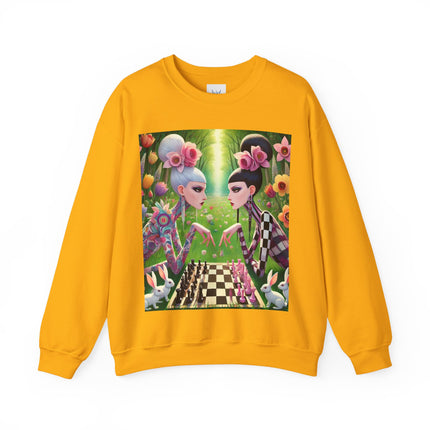 Spring Gambit: A Fairy’s Move Heavy Blend™ Crewneck Sweatshirt
