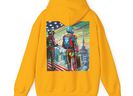 NSA Cyber Punk Computer Hacking Team – Heavy Blend™ Hooded Sweatshirt