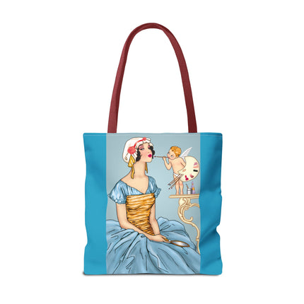 The Enchanting Painter: A Fairy's Artistic Touch Tote Bag (AOP)