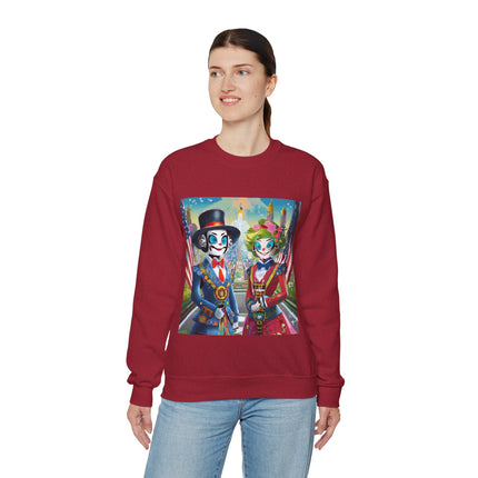 Cyber Punk Warrior Robots Unisex Heavy Blend™ Crewneck Sweatshirt