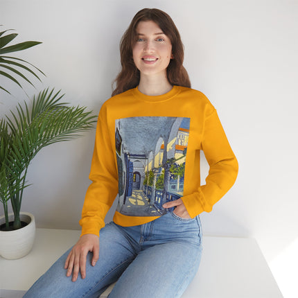 Gallery of a Moroccan Riad by George Gaudion Heavy Blend™ Crewneck Sweatshirt