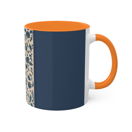 Examples of Chinese Ornament, Pl.18 by Owen Jones Colorful Mugs, 11oz