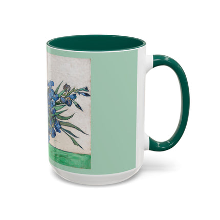 Irises by Vincent Van Gogh Colorful Mugs (11oz, 15oz)