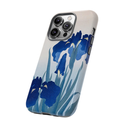 Iris Flowers by Ohara Koson Phone Cases