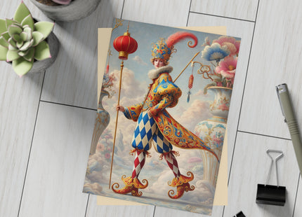 The Ornamental Jester Postcard Bundles (envelopes included) - Bundles of 10, 30, 50 Pieces