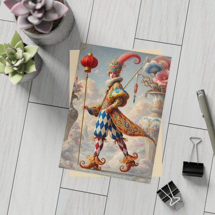 The Ornamental Jester Postcard Bundles (envelopes included) - Bundles of 10, 30, 50 Pieces