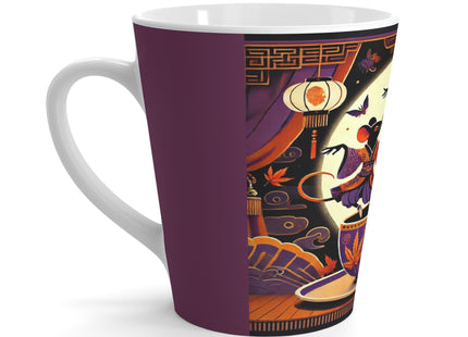 Theatrical Halloween Kabuki Latte Mug