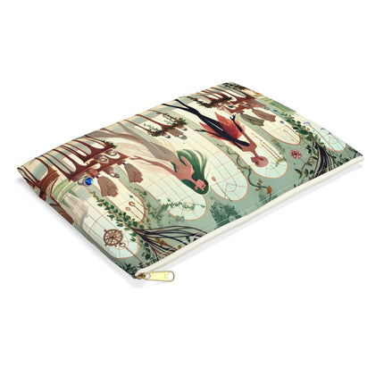 The Fairy Treasures Flat Pouch – Enchanted Jewelry & Whimsical Wonder