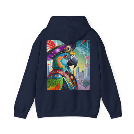 The Parrot Aristocrat – Heavy Blend™ Hooded Sweatshirt