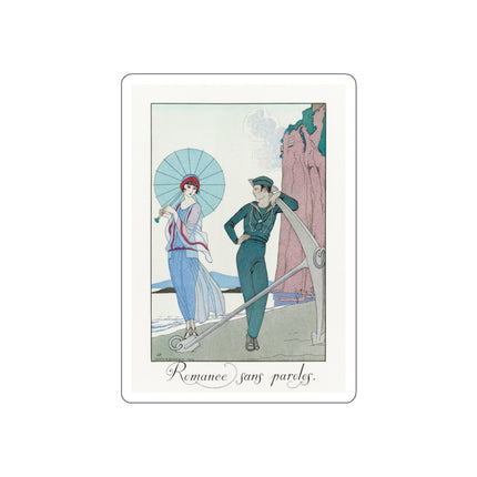 Romance sans paroles (Romance without Words) by George Barbier Die-Cut Stickers (5 Stickers)