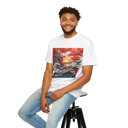 Emergence of the Dragon Unisex Garment-Dyed T-shirt