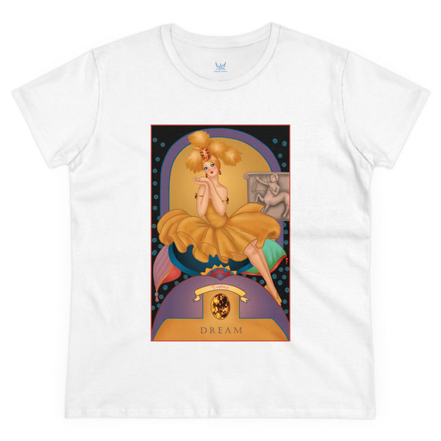 November & Topaz (from the Gem Series) by Sofia Chiostri Women's Midweight Cotton Tee