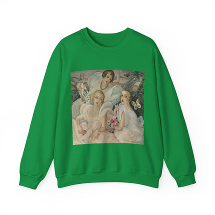 Les Femmes Fatales by Gerda Wegener Heavy Blend™ Crewneck Sweatshirt
