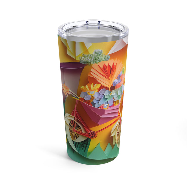 Origami Bicycle Tumbler 20oz