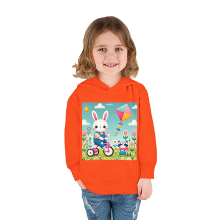 Breezy Meadow Ride Toddler Pullover Fleece Hoodie