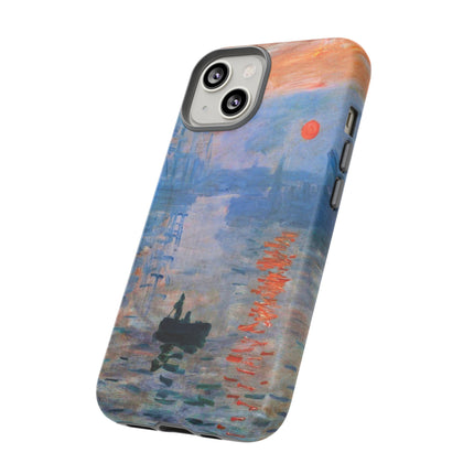 Sunrise by Claude Monet Phone Cases