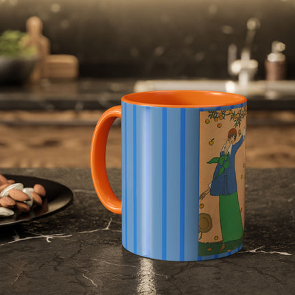 Le Verger by Georges Lepape Colorful Mugs (11oz, 15oz)
