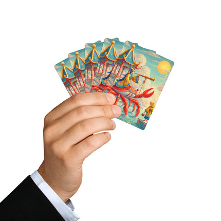 The Celestial Crab Navigator Playing Cards
