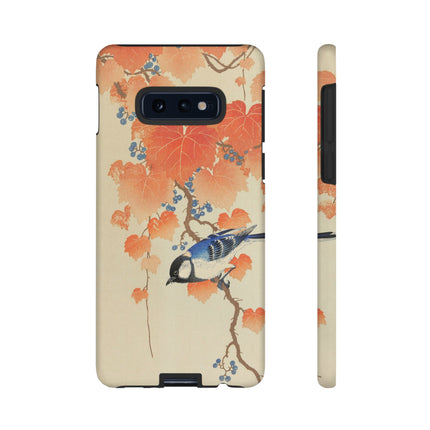 Japanese Bird and Branch by Ohara Koson Phone Cases