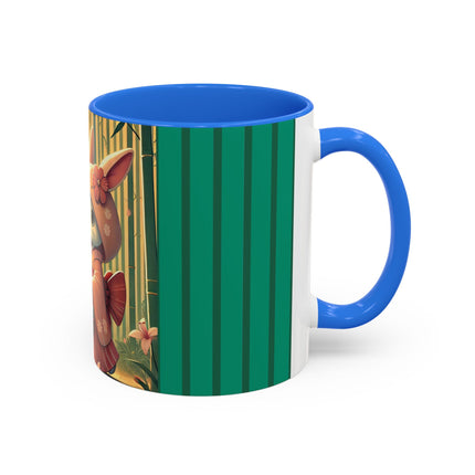 Geisha Kitten’s Easter Stroll Colorful Mugs (11oz, 15oz)