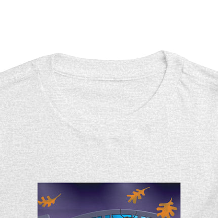 Whimsical Halloween Mischief Toddler Short Sleeve Tee