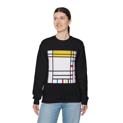 Place de la Concorde by Piet Mondrian Heavy Blend™ Crewneck Sweatshirt