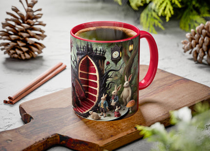 Malice in Wonderland – Gothic Halloween Colorful Mugs (11oz, 15oz)