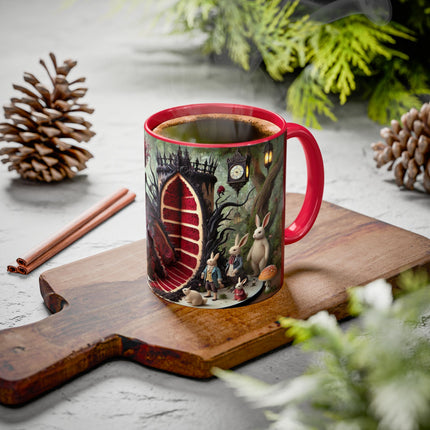 Malice in Wonderland – Gothic Halloween Colorful Mugs (11oz, 15oz)