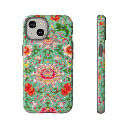 Colorful Floral Pattern by Owen Jones Phone Cases