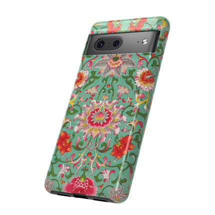 Colorful Floral Pattern by Owen Jones Phone Cases
